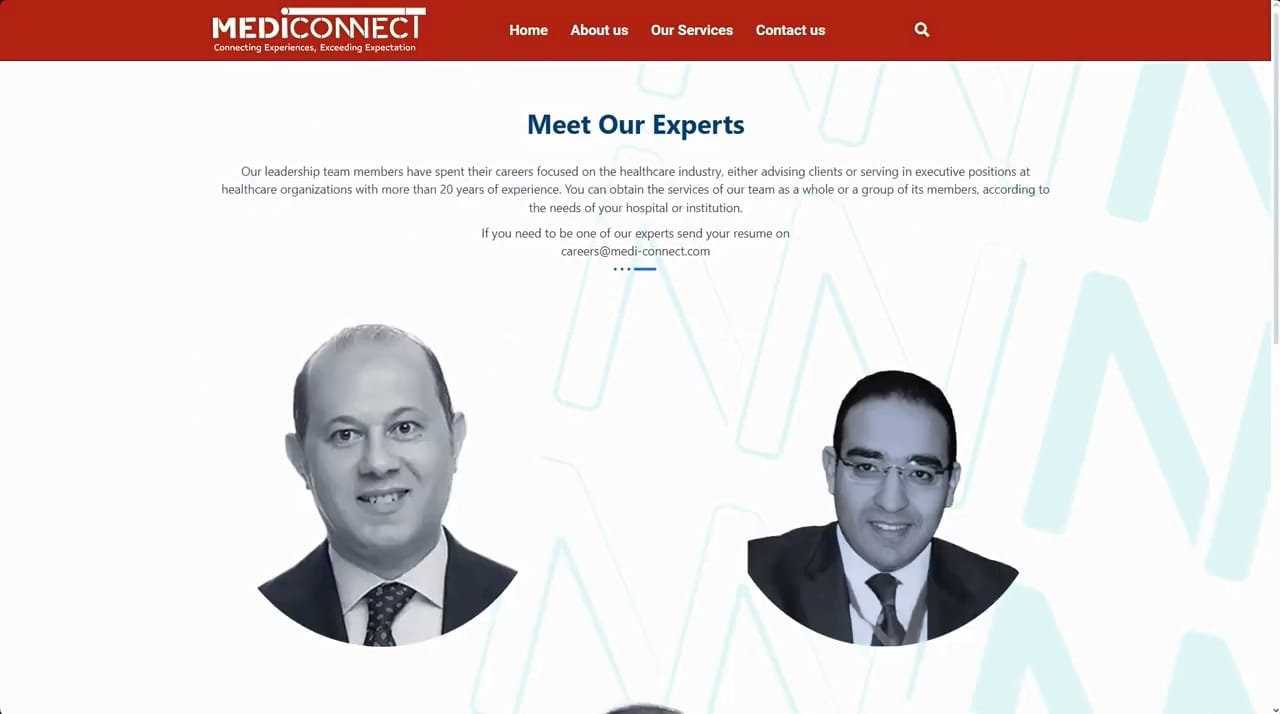 mediconnect — web app development — 02